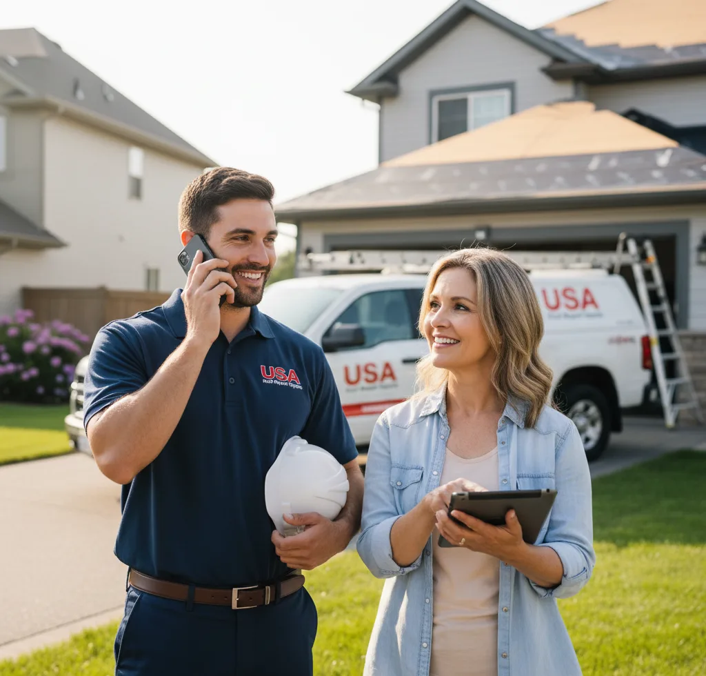 USA Roof Repair Experts customer support in Sedley